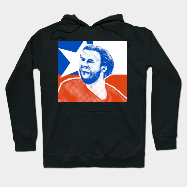 Ben Brereton Diaz Chile Hoodie by RobinBegins